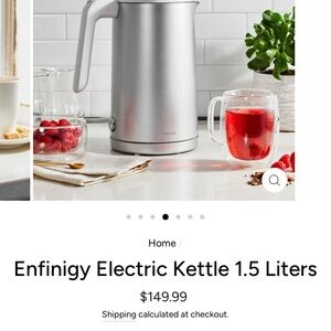 ZWILLING J.A. Henckels Silver Electric Kettle